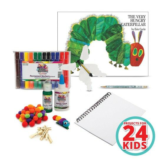 Craft Kits & Projects |   Book & Activity Kit For 24 Students – The Very Hungry Caterpillar Craft Kits & Projects Craft Kits & Projects