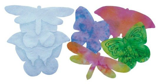 Craft Kits & Projects |  Color Diffusing Paper Butterflies (Pack of 48) Craft Kits & Projects Craft Kits & Projects