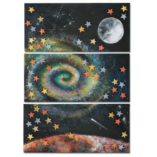 Craft Kits & Projects |  Galactic Space Triptych Collaborative Craft Kit Craft Kits & Projects Craft Kits & Projects