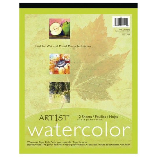 Craft Supplies |  11″ x 14″ Artist Watercolor Pad Craft Supplies Craft Supplies