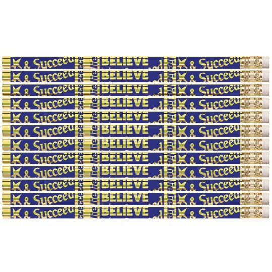 Craft Supplies |  Believe and Succeed Pencils (Pack of 144) Craft Supplies Craft Supplies