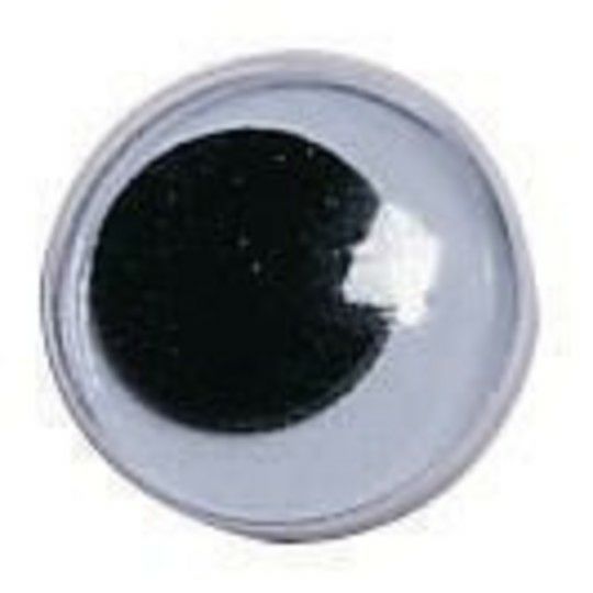 Craft Supplies |  Black Paste-On Wiggly Eyes, 7mm (Pack of 100) Craft Supplies Craft Supplies