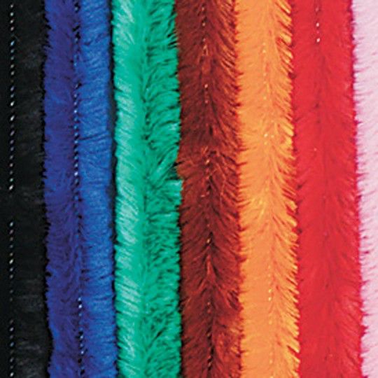 Craft Supplies |  Colossal Chenille Stems – Assorted (Pack of 50) Craft Supplies Craft Supplies