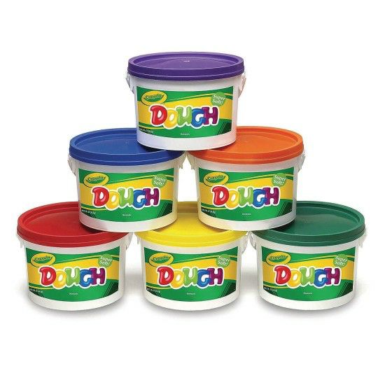 Craft Supplies |   Dough, 18-lb. – Assorted Colors (Pack of 6) Craft Supplies Craft Supplies