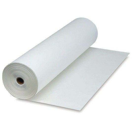 Craft Supplies |   Heavyweight Kraft Roll, 36″ x 1,000′, White Craft Supplies Craft Supplies