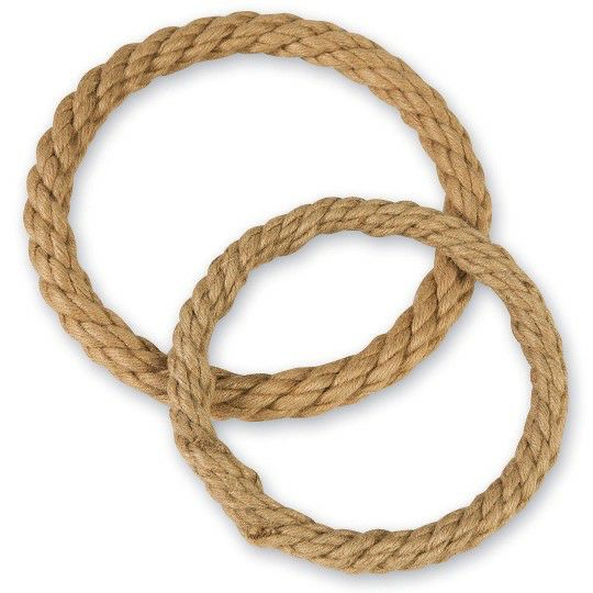 Craft Supplies |  Jute Rope Covered Wreath, 10″ (Pack of 3) Craft Supplies Craft Supplies