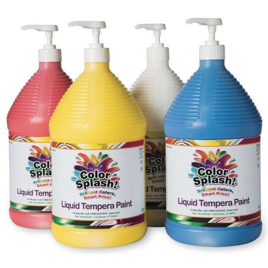 Craft Supplies |   Liquid Tempera Paint – Set A, Gallon (Set of 4) Craft Supplies Craft Supplies