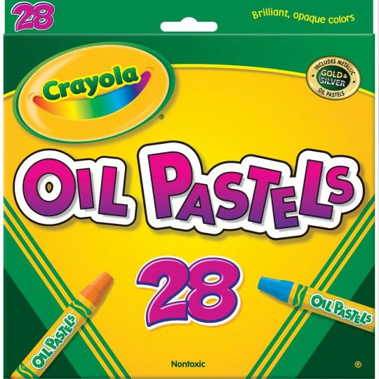 Craft Supplies |   Oil Pastels (Set of 28) Craft Supplies Craft Supplies