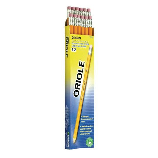 Craft Supplies |   Pre-sharpened #2 Pencils (Pack of 12) Craft Supplies Craft Supplies