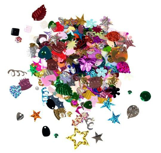 Craft Supplies |  Sequins Assortment, 1 lb Craft Supplies Craft Supplies