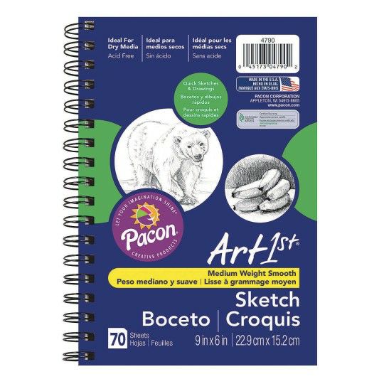 Craft Supplies |   Sketch Book, 6″ x 9″ Craft Supplies Craft Supplies