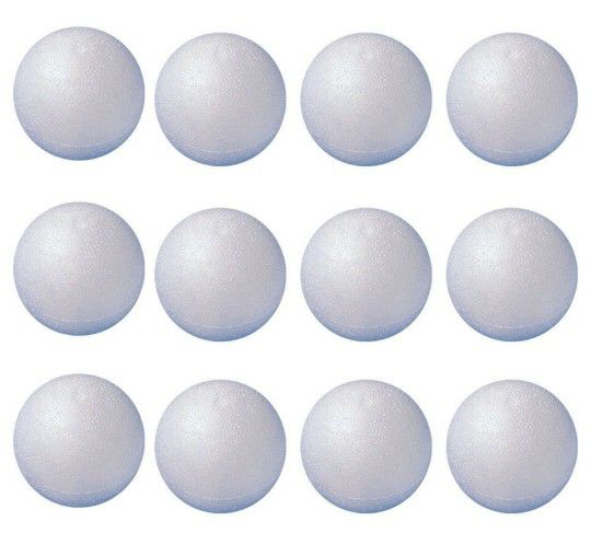 Craft Supplies |  Super Light Medium Density Balls, 3″ (Pack of 12) Craft Supplies Craft Supplies