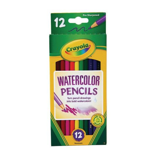 Craft Supplies |   Watercolor Pencils (Box of 12) Craft Supplies Craft Supplies