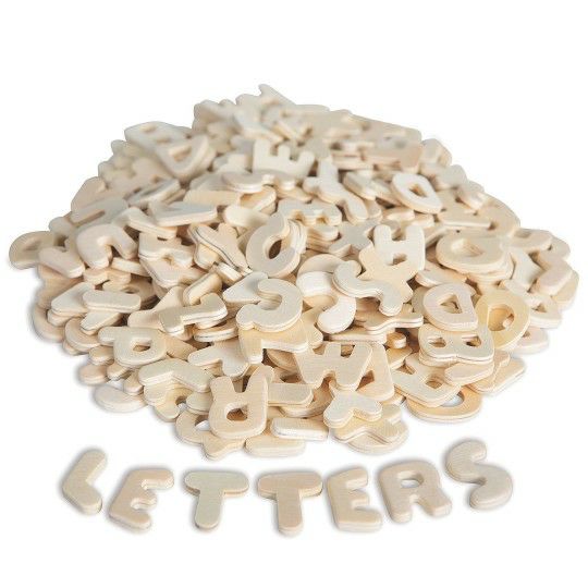 Craft Supplies |  Wooden Letters (Set of 300) Craft Supplies Craft Supplies