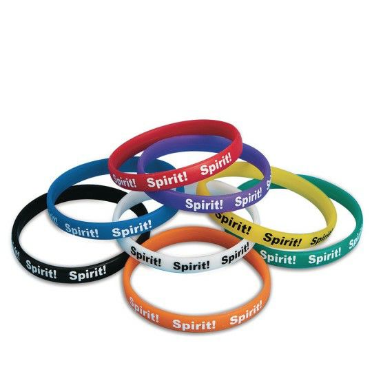 Ed Supplies & Early Childhood |  Color Specific Silicone Rubber Spirit Wristbands (Pack of 24) Ed Supplies & Early Childhood Ed Supplies & Early Childhood