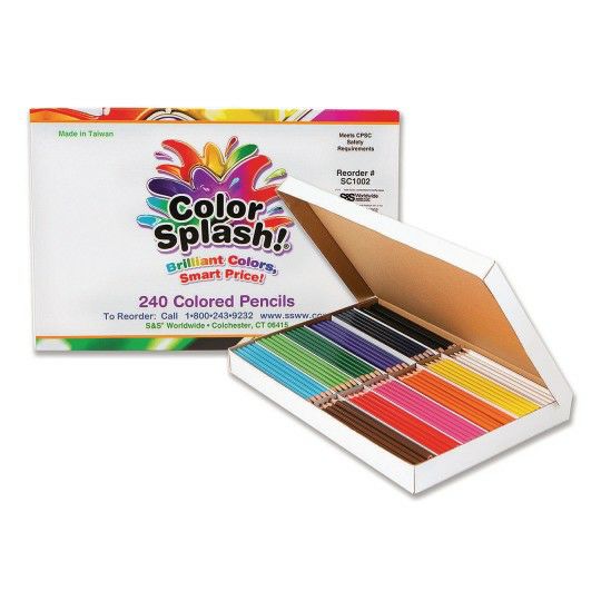 Ed Supplies & Early Childhood |   Colored Pencils PlusPack, 12 Colors (Box of 240) Ed Supplies & Early Childhood Ed Supplies & Early Childhood