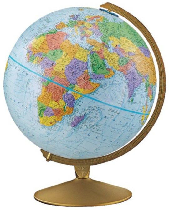 Ed Supplies & Early Childhood |  Explorer Globe, 12″ diameter, 16″ high Ed Supplies & Early Childhood Ed Supplies & Early Childhood