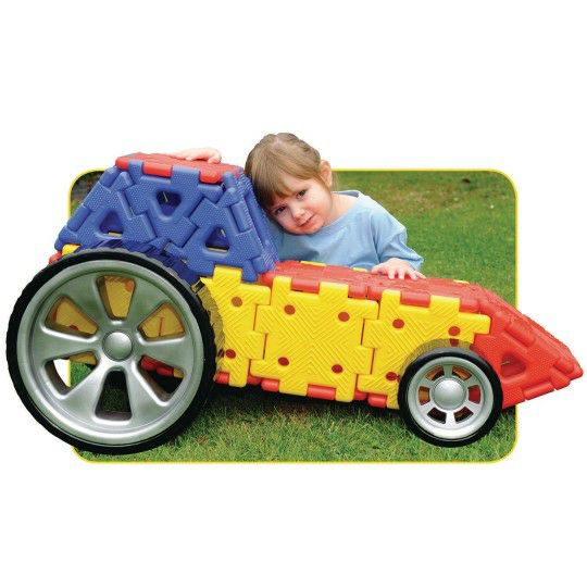 Ed Supplies & Early Childhood |  Giant Polydron Vehicle Builder Set Ed Supplies & Early Childhood Ed Supplies & Early Childhood