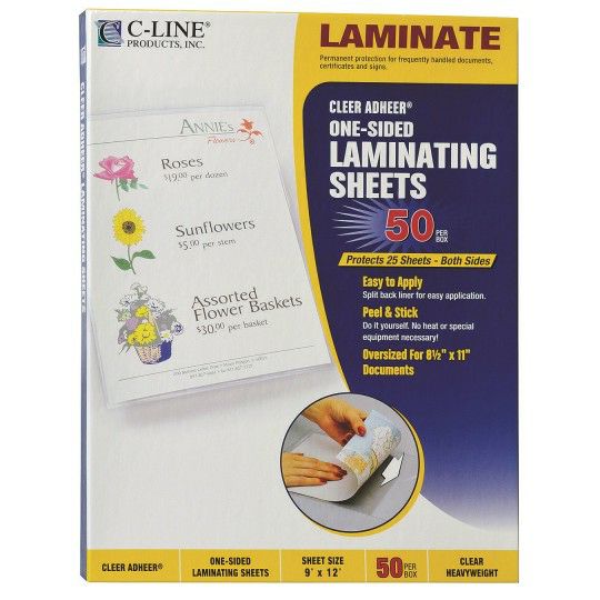 Ed Supplies & Early Childhood |   Heavyweight Laminating Sheets, 9” x 12” (Box of 50) Ed Supplies & Early Childhood Ed Supplies & Early Childhood