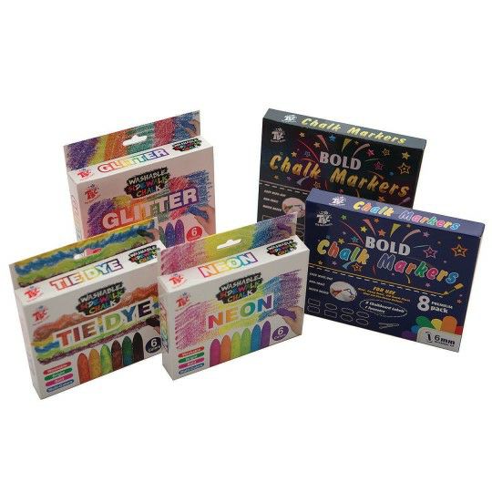 Ed Supplies & Early Childhood |  Jumbo Chalk Pack (Kit of 34) Ed Supplies & Early Childhood Ed Supplies & Early Childhood