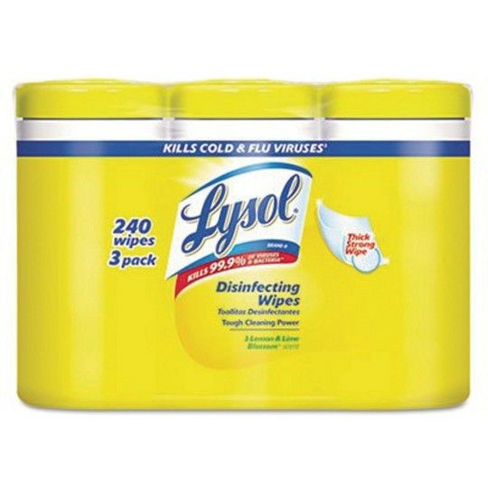 Ed Supplies & Early Childhood |  Lysol Disinfecting Wipes Canister (Pack of 3) Ed Supplies & Early Childhood Ed Supplies & Early Childhood