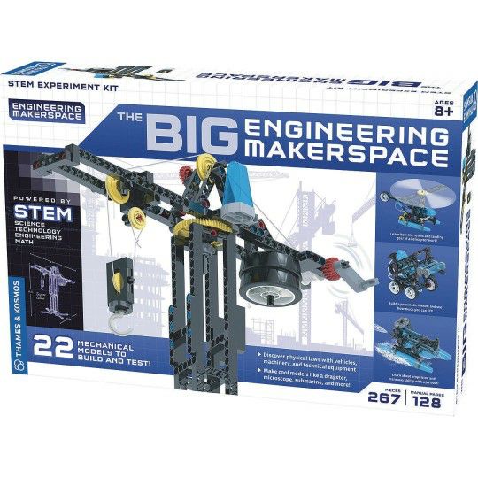 Ed Supplies & Early Childhood |  Thames and Kosmos The Big Engineering Makerspace Experiment Kit Ed Supplies & Early Childhood Ed Supplies & Early Childhood