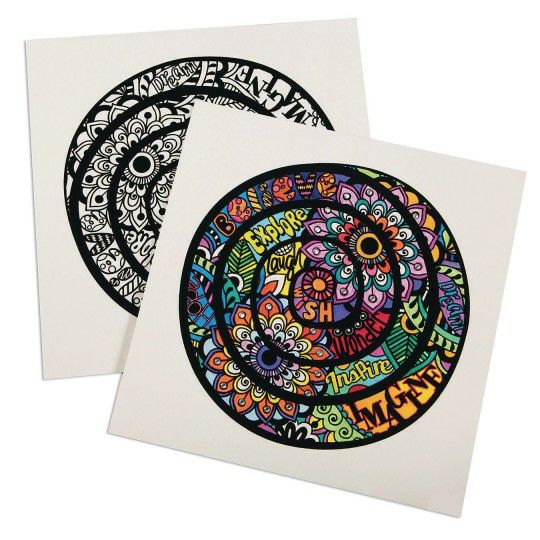 Ed Supplies & Early Childhood |  Velvet Inspiration Mandala Posters (Pack of 24) Ed Supplies & Early Childhood Ed Supplies & Early Childhood