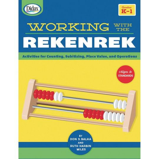 Ed Supplies & Early Childhood |  Working With Rekenrek Book Ed Supplies & Early Childhood Ed Supplies & Early Childhood