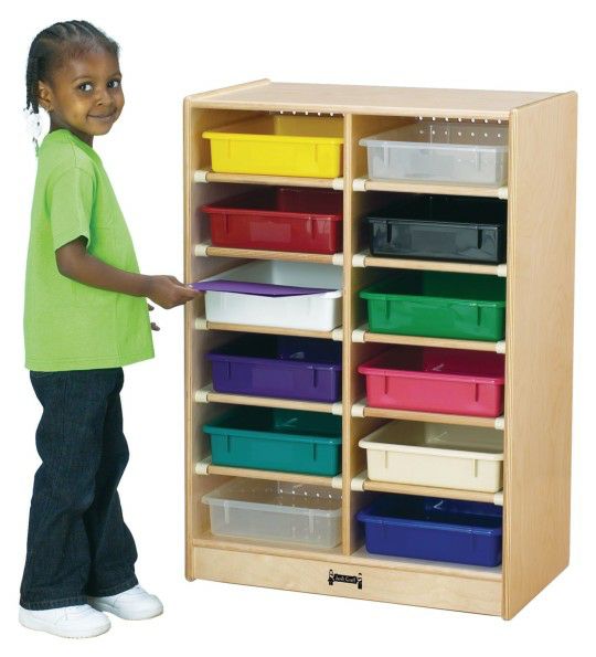 Furniture |   12 Paper-Tray Cubbie with Color Trays Furniture Furniture