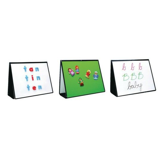 Furniture |  3-In-1 Portable Easel – Magnetic Board, Whiteboard & Flannel Board Furniture Furniture