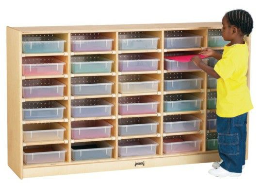 Furniture |   30 Paper-Tray Cubbie with Color Trays Furniture Furniture