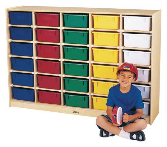 Furniture |   30-Tub Storage with Color Tubs Furniture Furniture