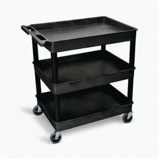 Furniture |   32″ x 24″ Multi-Purpose 3 Shelf Utility Cart Furniture Furniture