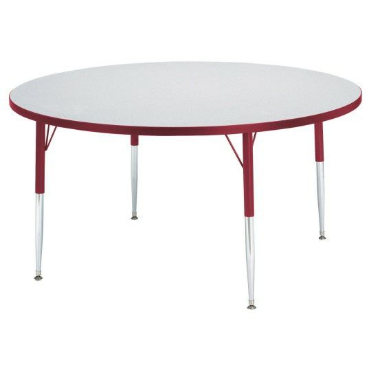 Furniture |   48″ Round Table, 15-24″H Furniture Furniture