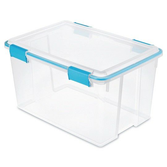 Furniture |  54-Quart Storage Container With Gasket Furniture Furniture