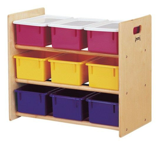 Furniture |   9-Tray Storage Rack with Color Trays Furniture Furniture