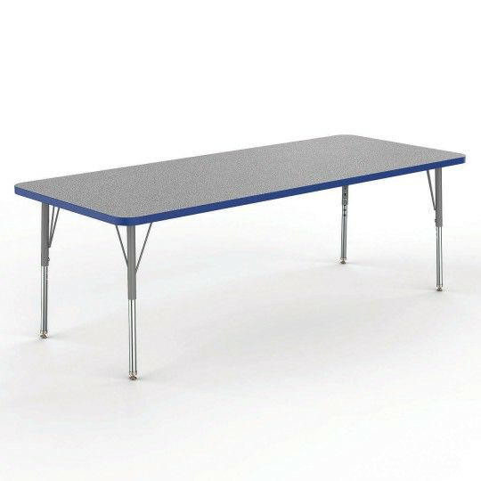 Furniture |   Activity Tables, Gray Top, 30″ x 72″ with Adjustable 16-24″H Legs Furniture Furniture