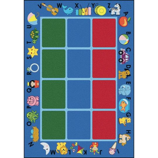 Furniture |   Alphabet Phonics Rug, 7’8″ x 10’9″ Furniture Furniture