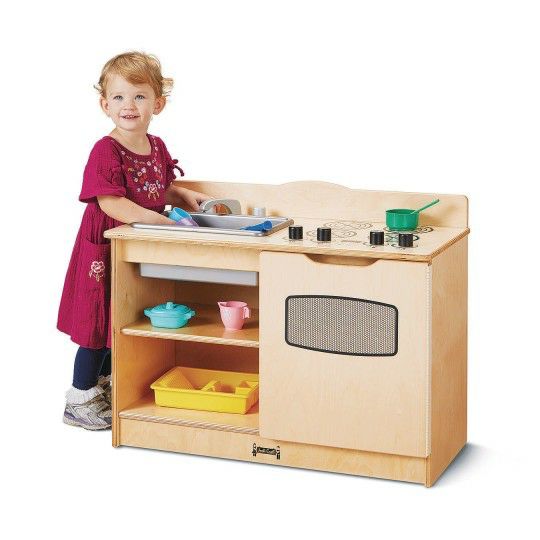 Furniture |   Baltic Birch 2-in-1 Toddler Gourmet Kitchen Furniture Furniture