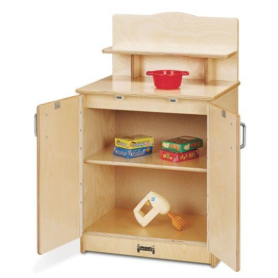 Furniture |   Baltic Birch Culinary Creations Play Kitchen Cupboard Furniture Furniture