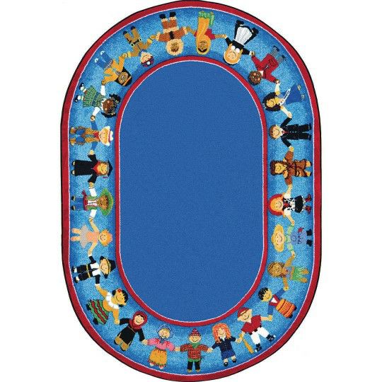 Furniture |  Children of Many Cultures Carpet, 5’4” x 7’8” Furniture Furniture