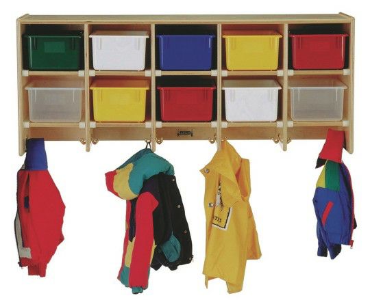 Furniture |   Coat Locker With Color Trays Furniture Furniture