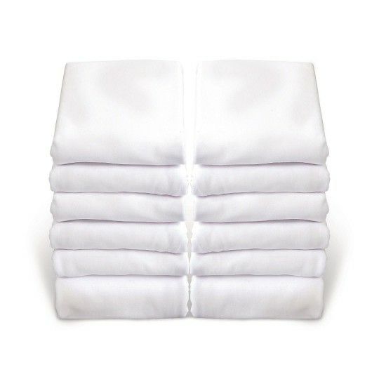 Furniture |   Compact/Portable Elastic Fitted Sheets (Pack of 12) Furniture Furniture