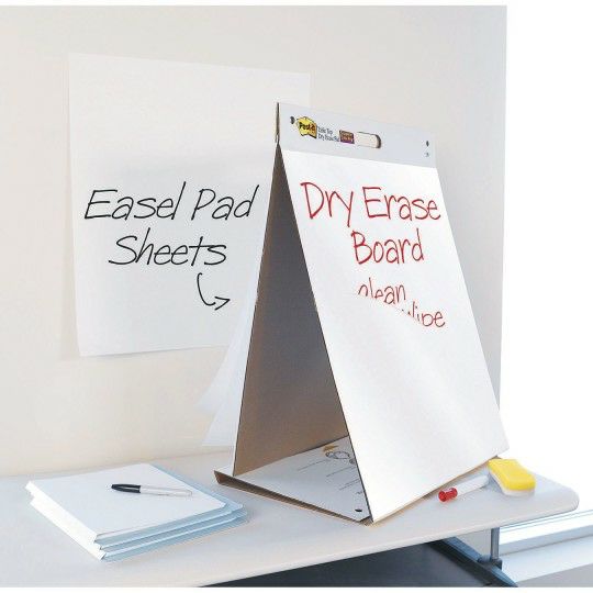 Furniture |   Dry Erase Surface Table Top Easel Pad, 20″ x 23″ Furniture Furniture