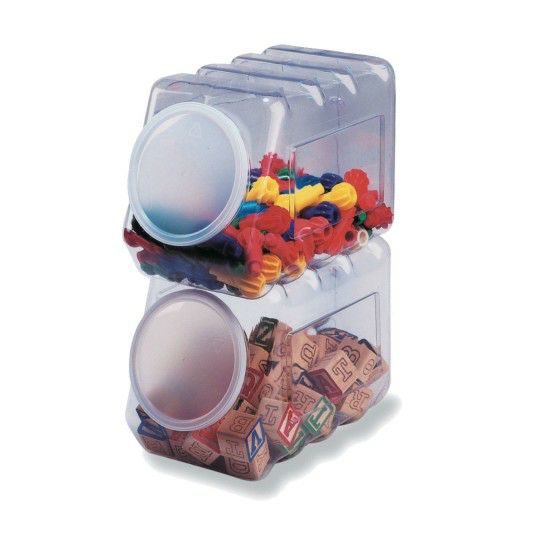 Furniture |   Interlocking Storage Container with Lid Furniture Furniture