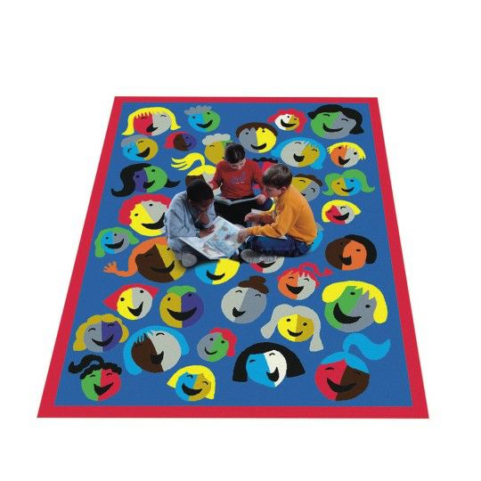 Furniture |   Joyful Faces Rug 5’4″ x 7’8″ Furniture Furniture