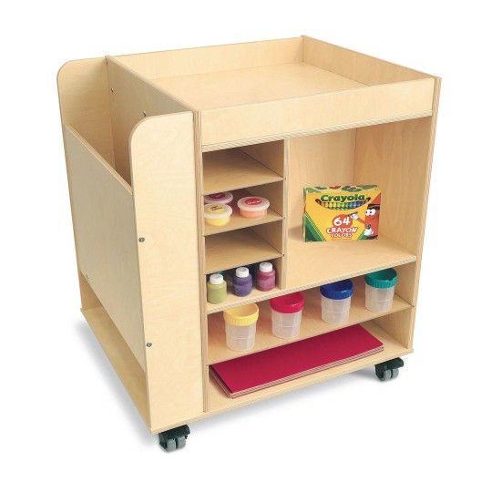 Furniture |   Mobile Art Supply Cart Furniture Furniture