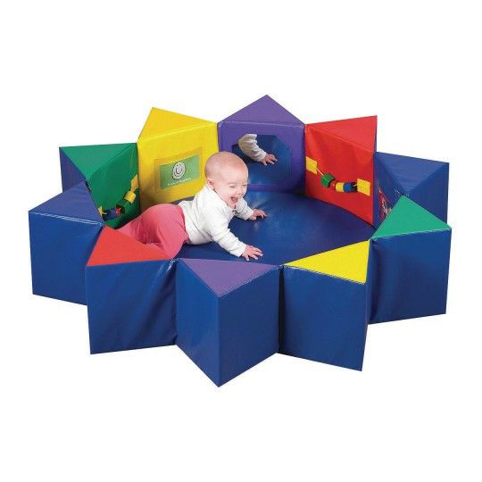 Furniture |  Multi-Activity Soft Play Pentagon Set Furniture Furniture