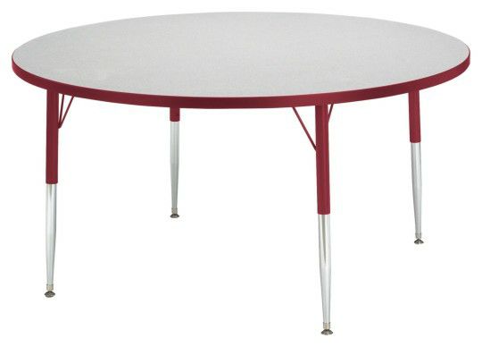 Furniture |   Round Table, 48″ x 24-31″H Furniture Furniture