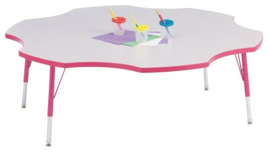 Furniture |   Six-Leaf Table, 60″ x 15-24″H Furniture Furniture